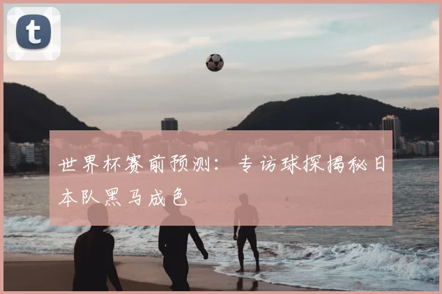 世界杯赛前预测:专访球探揭秘日本队黑马成色
