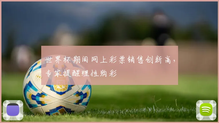 世界杯期间网上彩票销售创新高，专家提醒理性购彩
